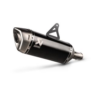 【アクラポビッチ AKRAPOVIC】 S-H7SO6-HRTBLJPP スリップオンライン チタン JMCA ブラック XL750 TRANSALP 23-25 【適合型式:8BL-RD16】