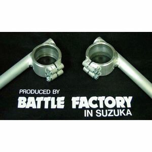 【バトルファクトリー BATTLE FACTORY】 バトルファクトリー BA12-43-10 溶接ハンドル 10゜ 43φ パイプ部280mm BATTLE FACTORY 10,780円