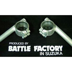 【バトルファクトリー BATTLE FACTORY】 バトルファクトリー BA12-38-10 溶接ハンドル 10゜ 38φ パイプ部280mm BATTLE FACTORY