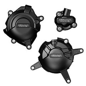 【GBレーシング】 GBレーシング EC-R3-2015-SET-GBR エンジンカバーセット 3点 YZF-R25/R3 14-22・MT-25/03 16-22