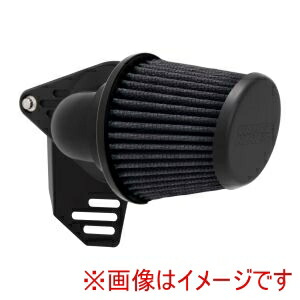 【VanceHines】 VanceHines 1010-2945 VO2 エアインテイク Falcon ファルコン マットブラック Sportster 91-22