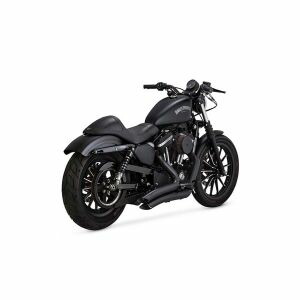 【VanceHines】 VanceHines 1800-2591 BigRadius 2-2 PCX ビッグラディウス ブラック マフラー Sportster 14-22