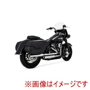 【VanceHines】 VanceHines 16316 Eliminator300 PCX エリミネーター スリップオン クローム マフラー SOFTAIL FLHC（S)/FLDE 18-22