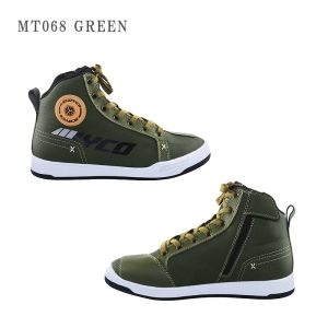 【SCOYCO】 SCOYCO MT068-GR-40 カジュアル ライディングシューズ MT068 GREEN 25.5cm(40)