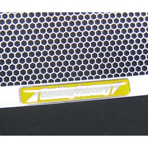 【エッチングF】 エッチングF RGK-Z1000-00 ラジエターガード エンブレム黄 Z1000 03-06