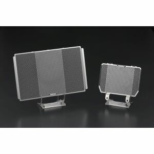 【エッチングF】 エッチングF RGY-YZFR1-04 ラジエター＆オイルクーラーガード 青 YZF-R1/R1M 15