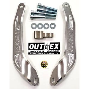 【アウテックス】 アウテックス SS22 ステアリングステムスタビライザー クリアー CT125ハンターカブ