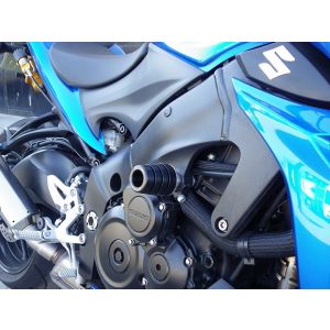 【ストライカー】 ストライカー SS-GS134A-F1 ガードスライダー 黒ジュラコン GSX-S1000 15-