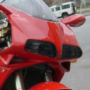 【パワーブロンズ】 パワーブロンズ 440-D074-007 レンズシールド アンバー DUCATI 748/916/996/998(ALL)