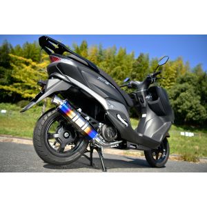 【ビームス】 ビームス G348-53-007 R-EVO ヒートチタンサイレンサー バーグマンストリート125EX 8BJ-EA23Ｍ