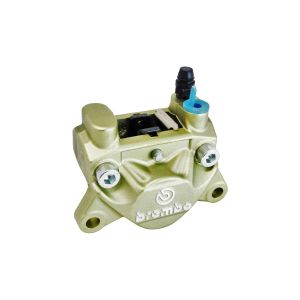 【ブレンボ】 ブレンボ 20.5161.43 P2 32 2P リアキャリパー ゴールド 旧カニ φ32 取付ピッチ:84mm