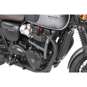 【ヘプコ&ベッカ】 ヘプコ&ベッカ 5017544 00 01 エンジンガード ブラック Street Twin 16-22/Bonneville T120 16-25