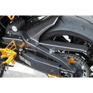 【マジカルR】 マジカルR 001-CBR620-630A チェーンガード 綾織カーボン CBR600RR 20
