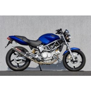 【ヤマモト.R】 ヤマモト.R 10254-61SCB ステン2-1/カーボンサイレンサー VTR250 -07