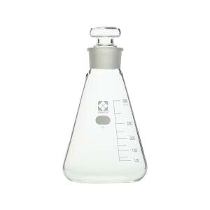 【柴田科学 SIBATA】 柴田科学 010330-0300A 共栓三角フラスコ 300mL メーカー直送 代引不可 北海道沖縄離島不可