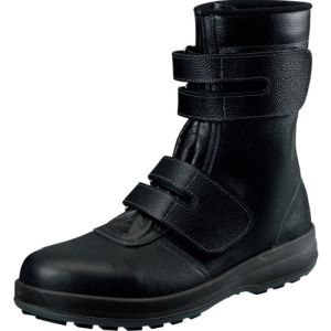 【シモン Simon】 シモン SF38BK-270 安全靴 長編上 マジック式 SF38黒 27.0cm
