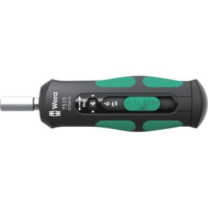 【ヴェラ Wera】 Wera 75815 7515 差替式クラフトフォームセーフトルクドライバー、 2-6Nm