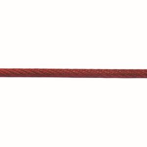 【ニッサチェイン】 ニッサチェイン R-SY15V-RED 赤コーティングワイヤロープ100m巻
