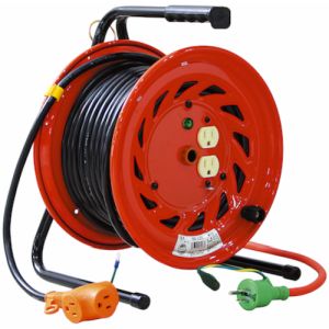 【日動工業 NICHIDO】 日動工業 RND-E20S 電工ドラム 100V びっくリール アース付 20m メーカー直送 代引不可 北海道沖縄離島不可