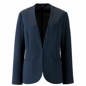 【アイトス】アイトス 630020 レディースノーカラージャケット ネイビー 21号｜あきばお～支店
