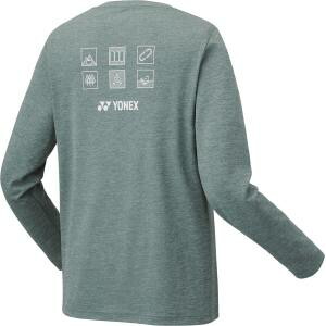【ヨネックス Yonex】 ヨネックス ユニロングスリーブTシャツ L ディープグリーン 16720 YONEX