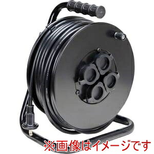 【トラスコ　TRUSCO】 トラスコ ODL-30MBK ジェネラルリール30M 屋外用 メーカー直送 代引不可 北海道沖縄離島不可