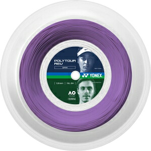 【ヨネックス Yonex】 ヨネックス ポリツアーレブ 125(200m) パープル YONEX