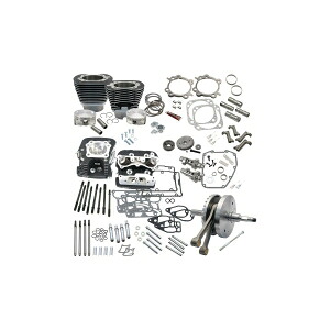 【S＆S】 S＆S 900-0569 124 ホットセットアップキット W.BLK SOFTAIL 07-17
