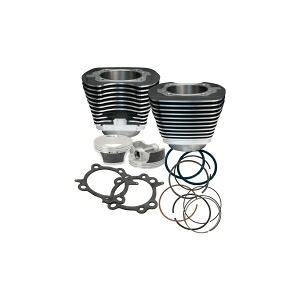 【S＆S】 S＆S 910-0206 106 BIG BORE KIT W.BLK BIG TWIN 07-17