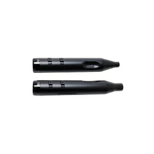 【S＆S】 S＆S 550-0666 スリップオン スラスター BLK BLK M8 Touring 17-22