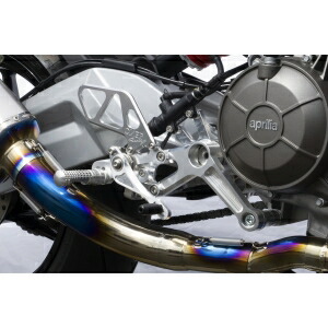 【オーヴァーレーシング OVER RACING】 オーヴァーレーシング 51-916-01 バックステップ 4ポジション シルバー RS660 21-