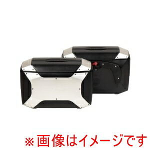 【ヘプコアンドベッカー Hepco&Becker】 ヘプコアンドベッカー 610295 00 00 サイドケース Xコア C-Bowサイドキャリア用 左右セット ブラック シルバー