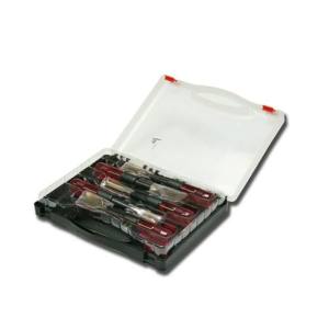送料無料！！ 【道刃物工業】 道刃物工業 プラ柄木彫のみ 5本組 PPケース 【smtb-u】