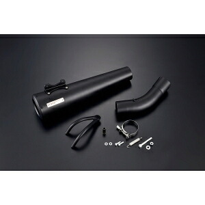 【オーヴァーレーシング OVER RACING】 オーヴァーレーシング 17-09-01B Highlander スリップマフラー BLK CL250 23-