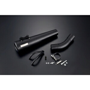 【オーヴァーレーシング OVER RACING】 オーヴァーレーシング 17-091-01B Highlander スリップマフラー BLK CL500 23-