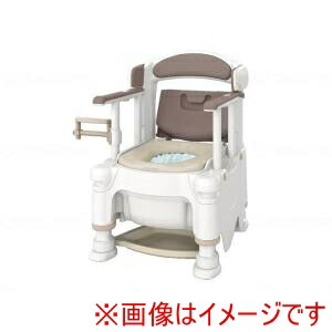 送料無料！！ 【アロン化成】 アロン化成 532-974 ポータブルトイレFX-30 らくゾウくん 自動ラップ アースブラウン 標準 脱臭 メーカー直送 代引不可 北海道沖縄離島不可【smtb-u】