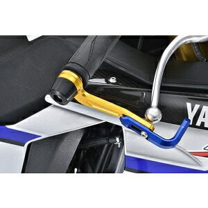 【アグラス AGRAS】 アグラス 301-276-SGB レバーガード SLV GLD BLK YZF-R1/M 15-純正ハンドル用 AGRAS