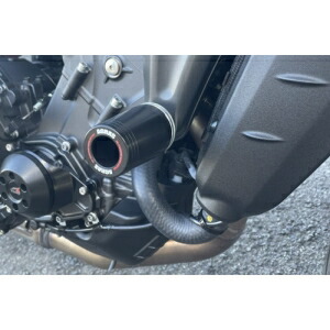 【アグラス AGRAS】 アグラス 342-280-005X レーシングスライダーφ50 ロゴ有WHT MT-09/SP 21- AGRAS