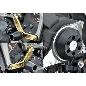 【アグラス AGRAS】 アグラス 342-273-017B Rスライダー Engハンガー 黒φ60 MT-09 ジェネレータセット AGRAS