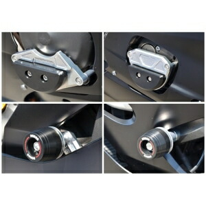 【アグラス AGRAS】 アグラス 342-278-006B Rスライダー 4点 BLK YZF-R6 17 AGRAS 44,044円