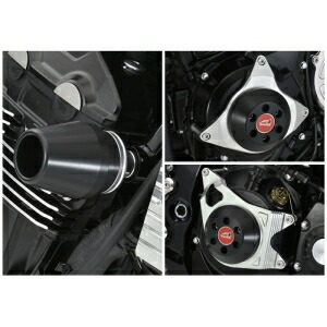 【アグラス AGRAS】 アグラス 342-400-012 Rスライダー 4点SETφ60 WHT フレーム/ジェネレターA/クラッチA Z900RS 18 AGRAS 42,108円