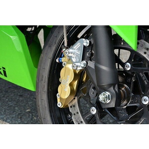 【アグラス AGRAS】 アグラス 318-495-000 フロントキャリパーサポート ブレンボ4P NINJA250SL 15