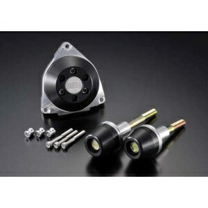 【アグラス AGRAS】 アグラス 342-271-007BX Rスライダー 3点セット オイルP-A 黒 YZF-R1 09-13 AGRAS