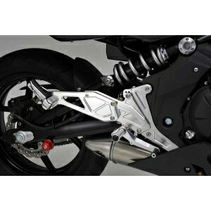 【アグラス AGRAS】 アグラス 312-484-000 バックステップ タンデム付4ポジション Ninja400R/ER-4n AGRAS