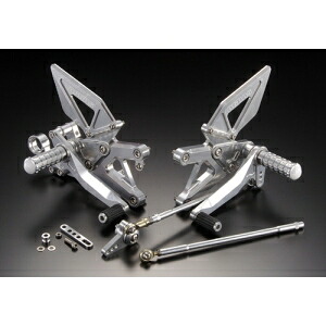 【アグラス AGRAS】 アグラス 312-270-000 バックステップ シルバー 4P YZF-R6 08 AGRAS
