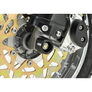【アグラス AGRAS】 アグラス 343-481-J0B アクスルプロテクター RLセット ブラック D-TRACKER125 AGRAS