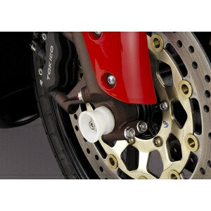 【アグラス AGRAS】 アグラス 344-171-J0W Fアクスルプロテクター ファンネル ホワイト ジュラコン CBR600RR 07-08 AGRAS