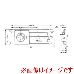 【旭精工】 旭精工 BTAW204,X テークアップ型ユニット 鋼板製フレーム付き止めねじ付き円筒穴型 BTAW形