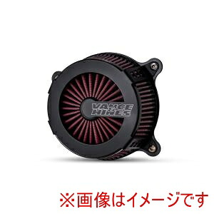 【バンスアンドハインズ】 バンスアンドハインズ 40369 VO2 エアインテイク Cage Fighter ケージファイター ブラック Sportster 91-22