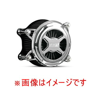 【バンスアンドハインズ】 バンスアンドハインズ 72341 VO2 エアインテイク X エックス クローム TWIN CAM(ケーブル2本引き)99-17(FXDLS除く)